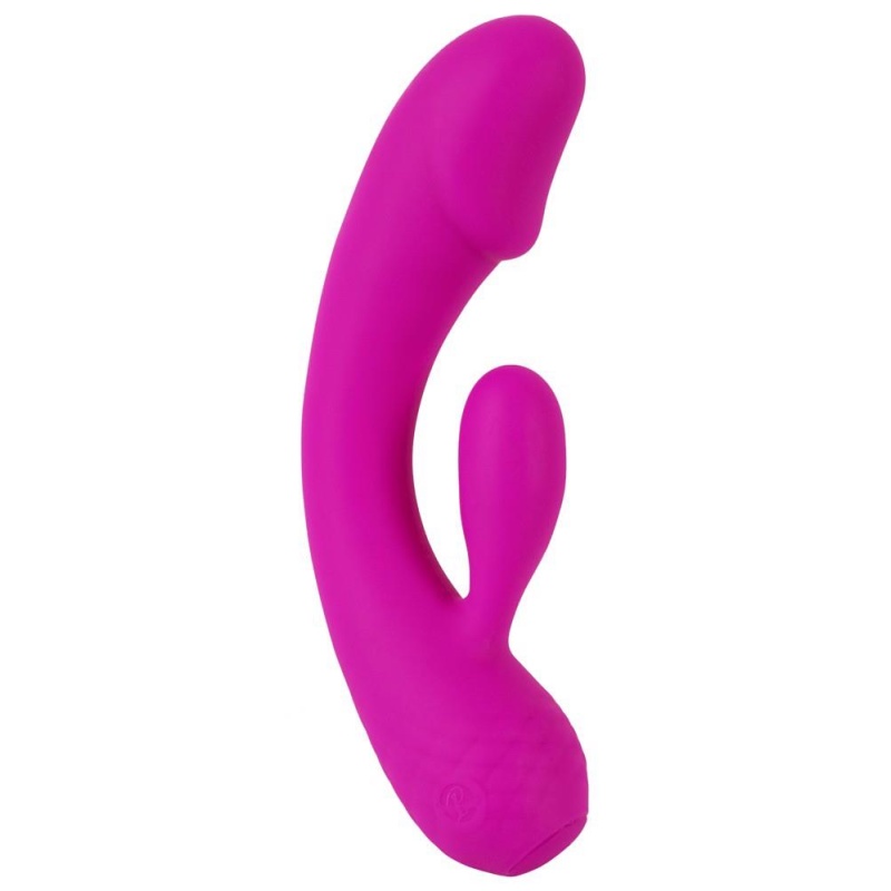Wibrator Super Soft Silicone Rab – ekstremalnie elastyczny, podwójny silnik, 17,7 cm - 2