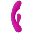 Wibrator Super Soft Silicone Rab – ekstremalnie elastyczny, podwójny silnik, 17,7 cm - 2