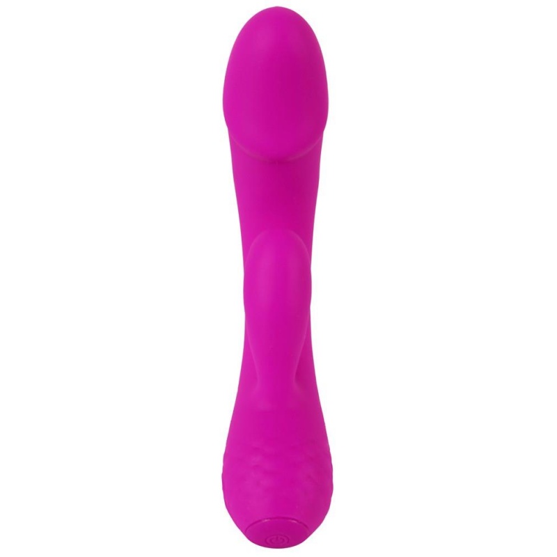 Wibrator Super Soft Silicone Rab – ekstremalnie elastyczny, podwójny silnik, 17,7 cm - 3