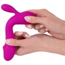 Wibrator Super Soft Silicone Rab – ekstremalnie elastyczny, podwójny silnik, 17,7 cm - 8
