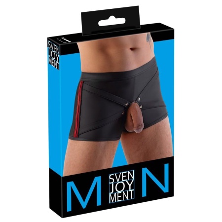 M. Pants black/red L - 1
