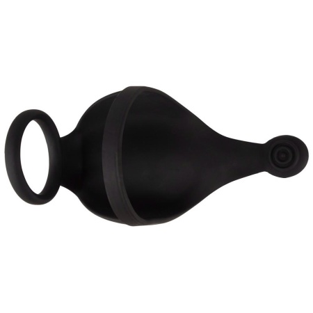 Pierścień na penisa z wibracją RC Ball – podwójny pierścień i ramię stymulujące krocze, dł. 12,3 cm - 4