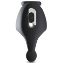Pierścień na penisa z wibracją RC Ball – podwójny pierścień i ramię stymulujące krocze, dł. 12,3 cm - 6