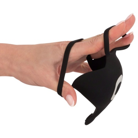 Pierścień na penisa z wibracją RC Ball – podwójny pierścień i ramię stymulujące krocze, dł. 12,3 cm - 8