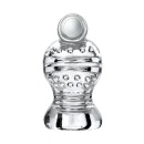 Masażer Lingam Shakti - Wibrujący Masturbator z Przezroczystego TPE, 9 cm - 2