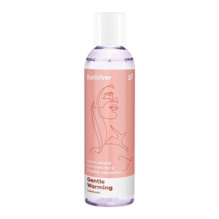 Lubrykant Satisfyer Gentle Warming - rozgrzewający żel na bazie wody, 150 ml - 1