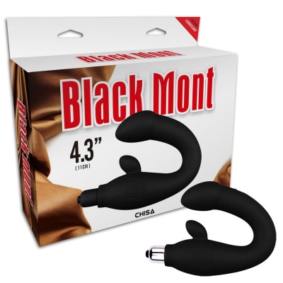 Masażer Prostaty i Krocza P-Spot Perineum Massager - Zakrzywiony Silikon + ABS, 7 Częstotliwości Wibracji, 29 cm - 1