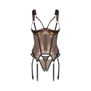 Soranna gorset i stringi otwarte  L/XL - 4