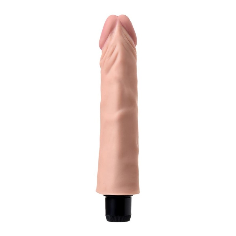 A-TOYS Realistyczny Wibrator TPE z Regulacją Wibracji, 19 cm - 4