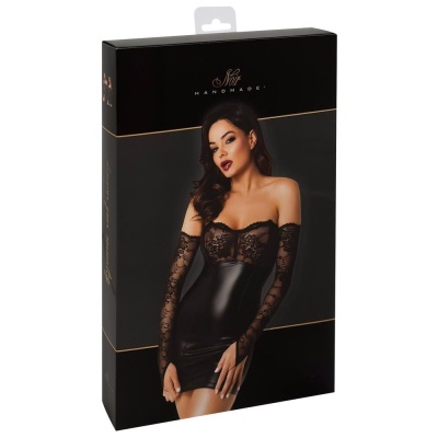 Noir Dress Arm Gauntlets S - 1