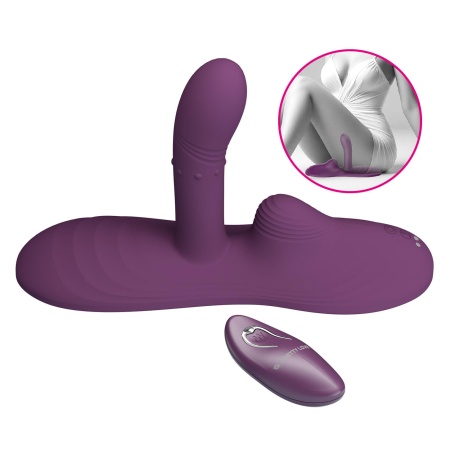Podkładka erotyczna Luka z podgrzewaniem i ruchomymi koralikami, 23 cm - 3