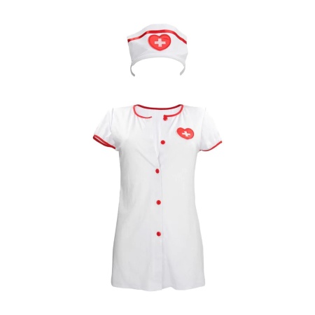 Nurse Costume - S/M - White - 1