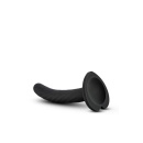 Dildo Temptasia Twist Small Black - Skręcona Powierzchnia i Przyssawka Sercowa, 9,5 cm Długości Użytkowej, Ø 1,9 cm - 3