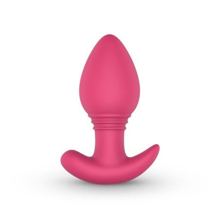 Wibrujący korek analny EasyConnect Axel sterowany aplikacją, 9 wzorów wibracji, silikon medyczny, 10,1 cm - 5