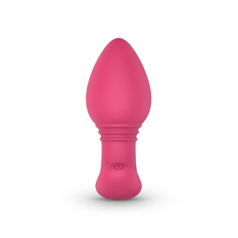Wibrujący korek analny EasyConnect Axel sterowany aplikacją, 9 wzorów wibracji, silikon medyczny, 10,1 cm - 6