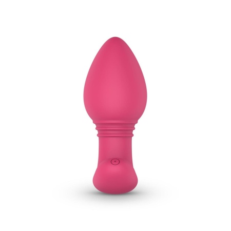 Wibrujący korek analny EasyConnect Axel sterowany aplikacją, 9 wzorów wibracji, silikon medyczny, 10,1 cm - 6