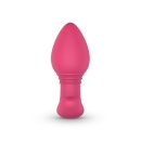 Wibrujący korek analny EasyConnect Axel sterowany aplikacją, 9 wzorów wibracji, silikon medyczny, 10,1 cm - 6