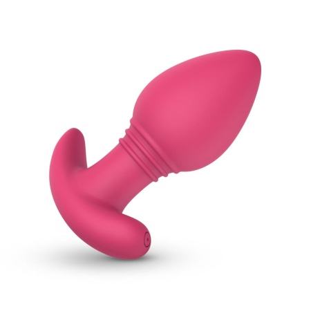 Wibrujący korek analny EasyConnect Axel sterowany aplikacją, 9 wzorów wibracji, silikon medyczny, 10,1 cm - 7