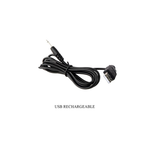 Realistyczny wibrator Beautiful Wilks 25 cm z funkcjami wibracji, rotacji i pchania - 10