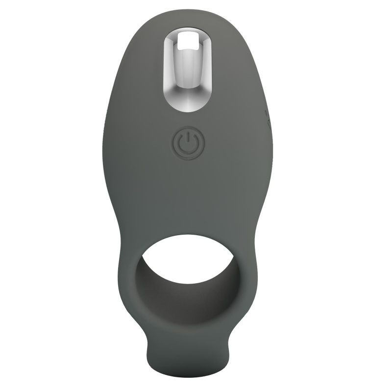 Wibrujący pierścień erekcyjny Master Ring z 7 trybami wibracji i pamięcią ustawień, 10,5 cm - 3