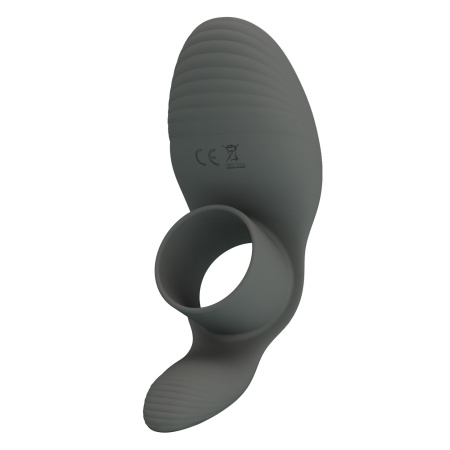 Wibrujący pierścień erekcyjny Master Ring z 7 trybami wibracji i pamięcią ustawień, 10,5 cm - 4