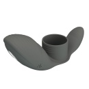 Wibrujący pierścień erekcyjny Master Ring z 7 trybami wibracji i pamięcią ustawień, 10,5 cm - 5