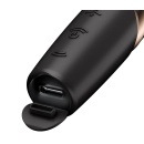 Satisfyer Perfect Kiss - stymulator fal ciśnieniowych w formie szminki, silikon hipoalergiczny, 12 cm, IPX7 - 4