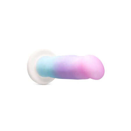 Dildo silikonowe Avant D17 Lucky z przyssawką i teksturą - 20,3 cm, 16,5 cm długości wprowadzanej - 3