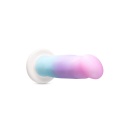 Dildo silikonowe Avant D17 Lucky z przyssawką i teksturą - 20,3 cm, 16,5 cm długości wprowadzanej - 3