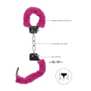 Pleasure Handcuffs Furry Pink - 6