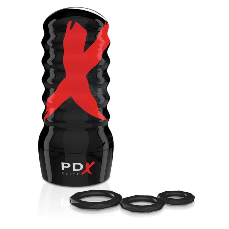 Masturbator analny Air Tight Anal Stroker – rękaw TPR z regulacją podciśnienia ssania, 17,5 cm - 6