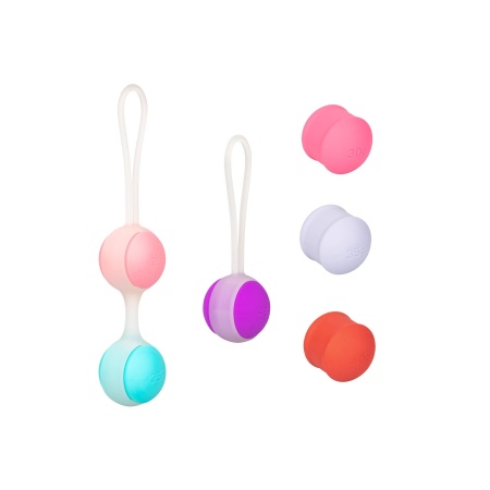 Interchangeable Kegel Set – zestaw kulek Kegla z wymiennymi obciążnikami, 10,25 cm - 1
