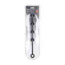 Round Silicone Anal Balls - M - 30mm - Black - 2