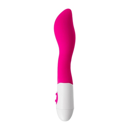 Wibrator Mika różowy - anatomiczny profil silikonowy, 10 trybów wibracji, długość 19,8 cm, średnica 3,5 cm - 5