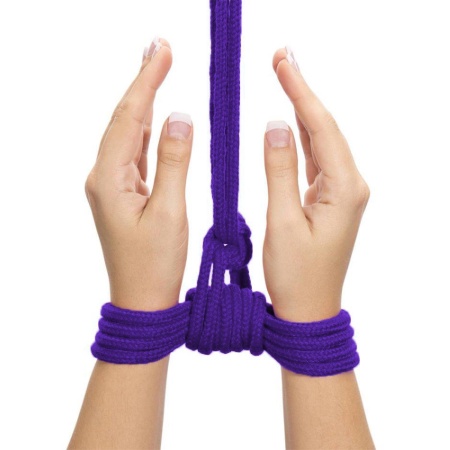 Lina do Shibari 10 m, 8 mm, fioletowa - 2