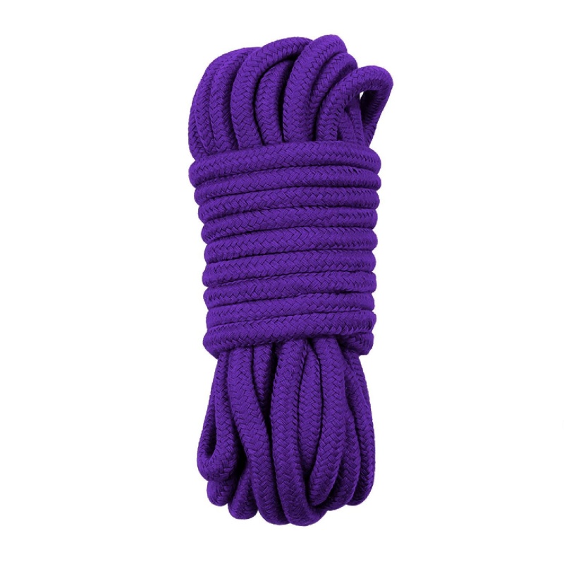 Lina do Shibari 10 m, 8 mm, fioletowa - 5