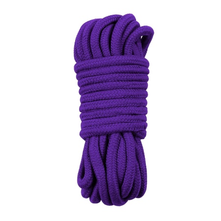 Lina do Shibari 10 m, 8 mm, fioletowa - 5