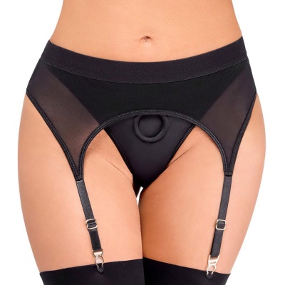 Bad Kitty Suspender Thong XL - 1 2