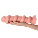Korek analny Pico De Fogo 7,6 cm x 32 cm cielisty - 1