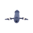 Silicone Breathable Penis Gag Blue - 13