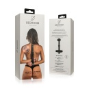Bedroom Fantasies - Collar with WristCuffs Body Restraint Set Black - 1