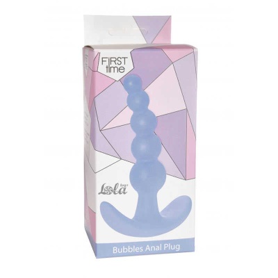 Plug-Bubbles Anal Plug Blue - 1