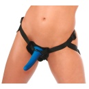 Strap-on do peggingu FFS Beginner's z 4-punktową regulacją i dildem 12,6 cm - 2