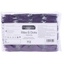 Pasante Prezerwatywy Ribs & Dots Intensity 19 cm x 5,2 cm z wypustkami i prążkami - 1