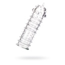 Nakładka na penisa Penis Sleeve TPR, przezroczysta, 15,3 cm - 1