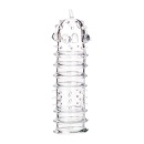Nakładka na penisa Penis Sleeve TPR, przezroczysta, 15,3 cm - 2