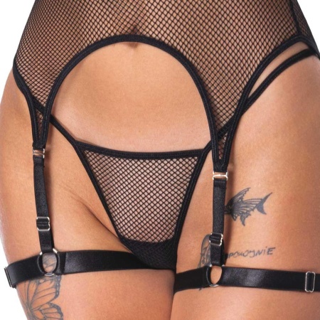 The extravagant black net set M - 7