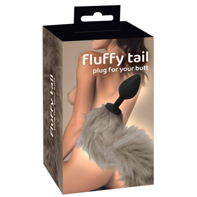 Fluffy Tail Grey - 1