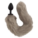 Fluffy Tail Grey - 3