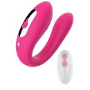 Wibrator podwójny Dual USB – różowy - 1